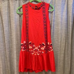 Xhilaration embroidered dress